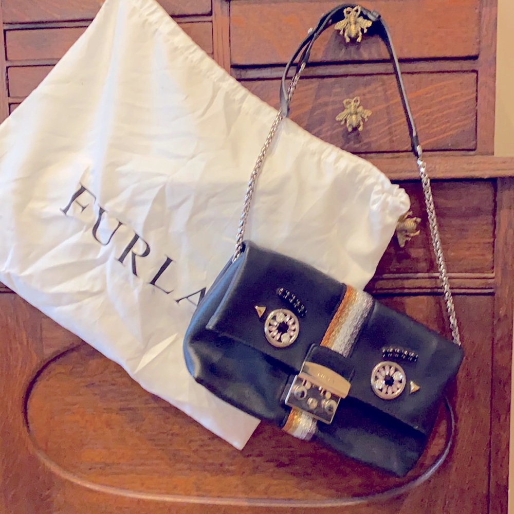 Furla black cat bag